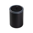 Kanlux kültéri mennyezeti spot lámpatest GU10 foglalattal, IP 65, Ø70 mm, henger alakú, fekete, alumínium, AQILO