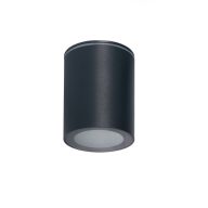   Kanlux kültéri mennyezeti spot lámpatest GU10 foglalattal, IP 65, Ø70 mm, henger alakú, graft, alumínium, AQILO