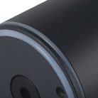 Kanlux kültéri mennyezeti spot lámpatest GU10 foglalattal, IP 65, Ø70 mm, henger alakú, graft, alumínium, AQILO