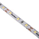 Kanlux 11W/m, 12V, 6000K 5m, 60 LED/m IP00, 900 lm/m hideg fehér, beltéri LED szalag, öntapadós