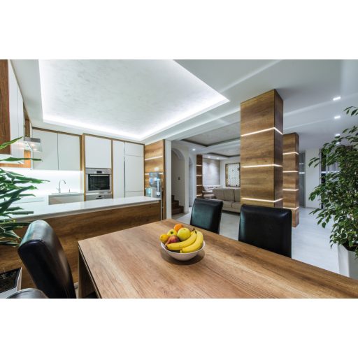 Kanlux 11W/m, 12V, 5m, 60 LED/m IP00, 900 lm/m beltéri LED szalag, öntapadós