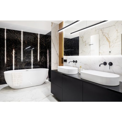 Kanlux 9W/m, 24V, RGB+4000K 5m, 48 LED/m IP65, 550 lm/m színes + természetes fehér, kültéri LED szalag, öntapadós