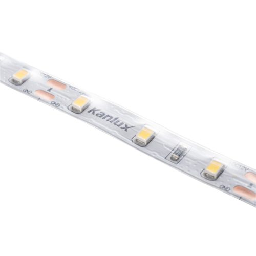 Kanlux 11W/m, 12V, 6000K 5m, 60 LED/m IP65, 900 lm/m hideg fehér, kültéri LED szalag, öntapadós