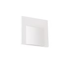 Kanlux 0,8W, 15 lm, 12V, 4000K, 75x75 mm természetes fehér süllyeszthető szögletes műanyag lépcsővilágító - 30 000 h élettartam