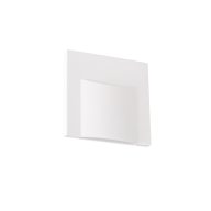   Kanlux 0,8W, 15 lm, 12V, 75x75 mm süllyeszthető szögletes műanyag lépcsővilágító - 30 000 h élettartam