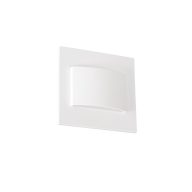   Kanlux 1,5W, 30 lm, 12V, 75x75 mm süllyeszthető szögletes műanyag lépcsővilágító - 30 000 h élettartam