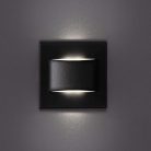 Kanlux 0,8W, 30 lm, 12V, 4000K, 75x75 mm természetes fehér süllyeszthető szögletes műanyag lépcsővilágító - 30 000 h élettartam