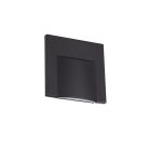Kanlux 0,8W, 15 lm, 12V, 3000K, 75x75 mm természetes fehér süllyeszthető szögletes műanyag lépcsővilágító - 30 000 h élettartam