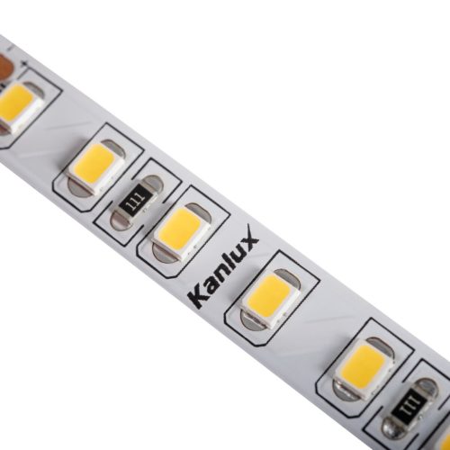 Kanlux 16W/m, 24V, 4000K 30m, 120 LED/m IP00, 1920 lm/m természetes fehér, beltéri LED szalag, öntapadós
