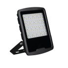 Kanlux 240W, 4000K, 36000 lm, IP65, fekete, alumínium házas, 470x385 mm, természetes fehér kültéri LED reflektor, FL AGOR HI - 5 év garancia