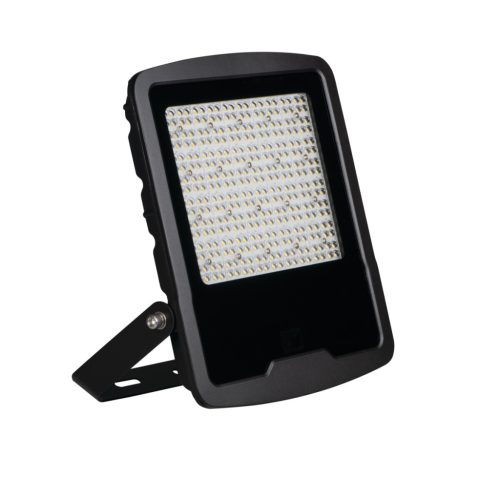 Kanlux 240W, 4000K, 36000 lm, IP65, fekete, alumínium házas, 470x385 mm, természetes fehér kültéri LED reflektor, FL AGOR HI - 5 év garancia