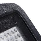 Kanlux 240W, 4000K, 36000 lm, IP65, fekete, alumínium házas, 470x385 mm, természetes fehér kültéri LED reflektor, FL AGOR HI - 5 év garancia