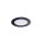 Kanlux felületre szerelhető lámpatest, 6W, 270 lm, Ø120 mm, 110°, 3000K, IP44, kerek, fekete, meleg fehér, ROUNDA V2LED