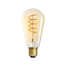 Kanlux XLED 4W, 205 lm, 1800K, 320° E27, 142 mm meleg fehér LED fényforrás, ST64 LED fénycső