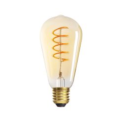   Kanlux XLED 4W, 205 lm, 1800K, 320° E27, 142 mm meleg fehér LED fényforrás, ST64 LED fénycső