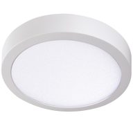   Kanlux felületre szerelhető lámpatest, 24W, 1680 lm, Ø300 mm, 110°, 4000K, IP20, kerek, fehér, természetes fehér, CARSA V2LED