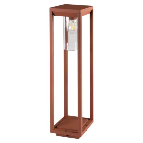 Kanlux E27, IP44, 800x150 mm, barna, alumínium házas kerti lámpatest, VIMO