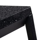 Kanlux kerti lámpatest E27 foglalattal, 270 mm, IP44, szögletes, fekete színű, alumínium házú, VIMO