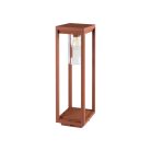 Kanlux E27, IP44, 500x150 mm, barna, alumínium házas kerti lámpatest, VIMO
