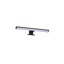   Kanlux 8W, 590 lm, 4000K, IP44, fekete színű, alumínium házas, 400 mm, természetes fehér lineáris tükörvilágító, ASTIM LED