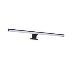   Kanlux 12W, 910 lm, 4000K, IP44, fekete színű, alumínium házas, 600 mm, természetes fehér lineáris tükörvilágító, ASTIM LED