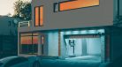 Kanlux SMART, Wi-Fi garázskapu vezérlő relé nyitás- és zárásérzékelővel, S SWITCH G DOOR - hosszú élettartamú okos garázskapu nyitó 2 év garanciával