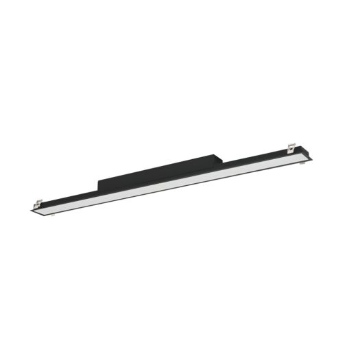 Kanlux 32W, 3600 lm, 3000K, fekete, alumínium házas, meleg fehér LED linerális lámpatest, AL-MM-PT - 50 000 h élettartam