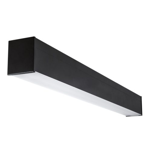 Kanlux 19W, 2250 lm, 3000K, fekete, alumínium házas, meleg fehér LED linerális lámpatest, ALD-SH-NT - 50 000 h élettartam