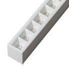 Kanlux 22W, 2750 lm, 3000K, fehér, alumínium házas, meleg fehér LED linerális lámpatest, ALD-SH-NT - 50 000 h élettartam