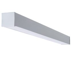   Kanlux 52W, 5150 lm, 3000K, fekete, alumínium házas, meleg fehér LED linerális lámpatest, AL-LH-NT - 50 000 h élettartam