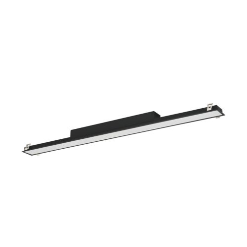 Kanlux 32W, 3600 lm, 3000K, fekete, alumínium házas, meleg fehér LED linerális lámpatest, ALD-MM-PT - 50 000 h élettartam