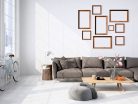 Kanlux E14, 505 mm, fehér, acél házas asztali lámpa, NEDIA