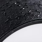 Kanlux felületre szerelhető lámpatest, 20W, 2200 lm, Ø170 mm, 115°, 4000K, IP44/20, kerek, fekete, TIBERI PRO NT