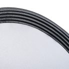 Kanlux felületre szerelhető lámpatest, 20W, 2200 lm, Ø170 mm, 115°, 4000K, IP44/20, kerek, fekete, TIBERI PRO NT