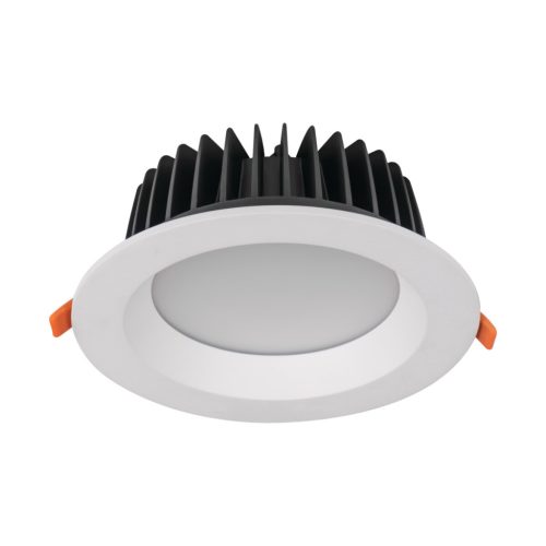 Kanlux süllyesztett lámpatest, 20W, 3150 lm, Ø190 mm, 90°, 4000K, IP44/20, kerek, fehér, TIBERI PRO