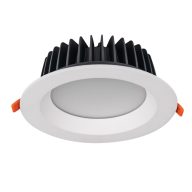   Kanlux süllyesztett lámpatest, 40W, 4200 lm, Ø230 mm, 90°, 4000K, IP44/20, kerek, TIBERI PRO