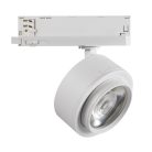 Kanlux 18W, 1800 lm, 4000K, RA90, Ø80 mm, fehér, alumínium házas, természetes fehér 360°-ban állítható sínre szerelhető lámpatest, BTL LED