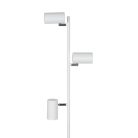 Kanlux 3xGU10, 1540 mm, fehér, alumínium házas állólámpa, EVALO FL