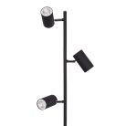 Kanlux 3xGU10, 1540 mm, fekete, alumínium házas állólámpa, EVALO FL