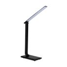 Kanlux 7,3W, 570 lm, 6500K, 670 mm, fekete, műanyag házas, állítható színhőmérsékletű LED asztali lámpa, PREDA LED - dimmelhető, USB-A porttal