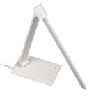 Kanlux 7,3W, 620 lm, 6500K, 670 mm, fehér, műanyag házas, állítható színhőmérsékletű LED asztali lámpa, PREDA LED - dimmelhető, USB-A porttal