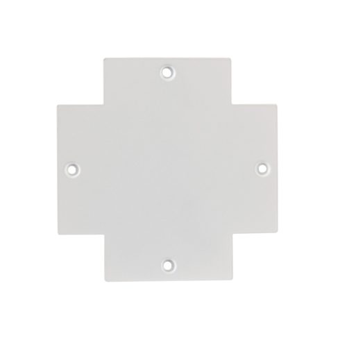 Kanlux TEAR N RC-CON-X W, vezetősín tartozék, fehér, acél, 100x100 mm - X-alakú csatlakozó beltéri használatra