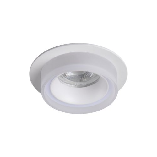 Kanlux GU10, 43x92 mm, fehér, alumínium házas, szögletes spot lámpatest, LONVI