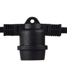 Kanlux, fekete, acél, FL AERIS CON ELE sorolóelem - 150W-os FL AERIS LED reflektorhoz