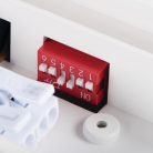 Kanlux 24W, 3120 lm, 4000K, IP65, RA80, Ø280 mm, polikarbonát házas, kerek, természetes fehér LED mennyezeti lámpatest, STIVI LED - mozgásérzékelővel