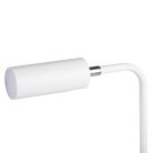 Kanlux 4,6W, 300 lm, CTA, dimmelhető, 395 mm, fehér, műanyag, állítható színhőmérsékletű íróasztali LED lámpa, LEADIE