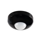 Kanlux ZONA JQ‑37‑B, fekete, műanyag, 55×115 mm – PIR mozgásérzékelő 360°/120° érzékelési szöggel, beállítható megvilágítási szinttel