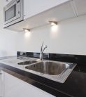 Kanlux G4, 130x130 mm, matt króm színű, acél házas, háromszög alakú bútorvilágító spot lámpatest, ZEPO