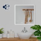 BVF ADELIG okostükör Bluetooth hangszóróval 60x60cm - 200W