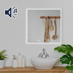   BVF ADELIG okostükör Bluetooth hangszóróval 60x60cm - 200W